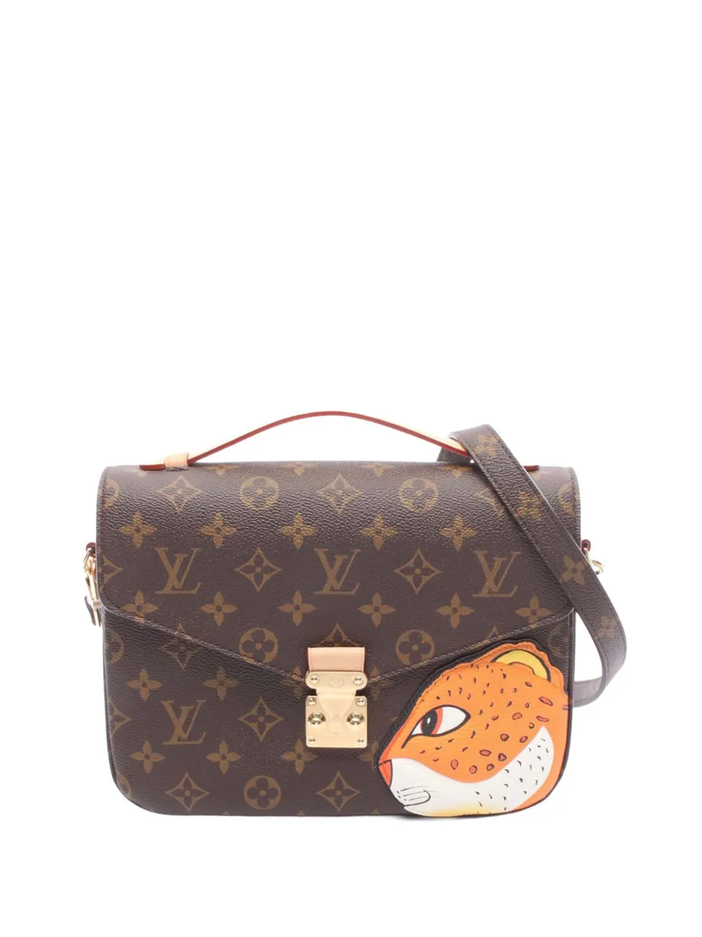 Louis Vuitton Pre-Owned 2021-2026 x Sun Yitian Monogram Pochette Metis satchel - Marrone
