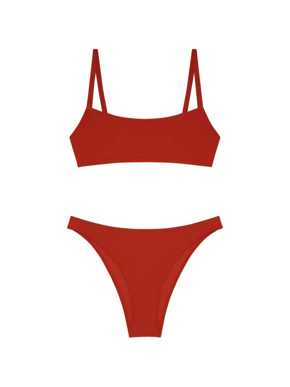 LIDO Undici low-waist bikini - Rot