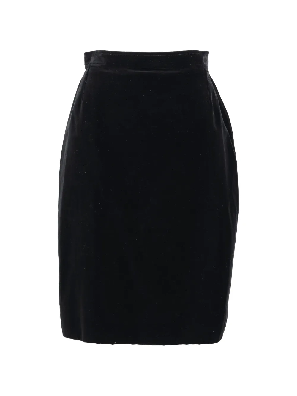 Saint Laurent Pre-Owned Rive Gauche pencil skirt - Nero
