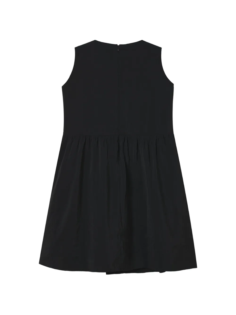 tout a coup Mini-jurk met ruches Zwart