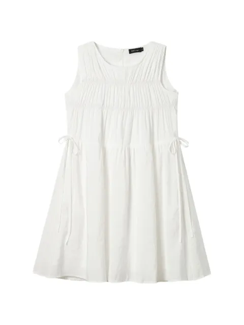 tout a coup ruched mini dress