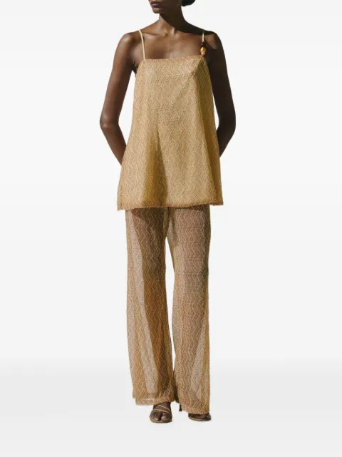 Baobab Porto bead-embellished blouse 