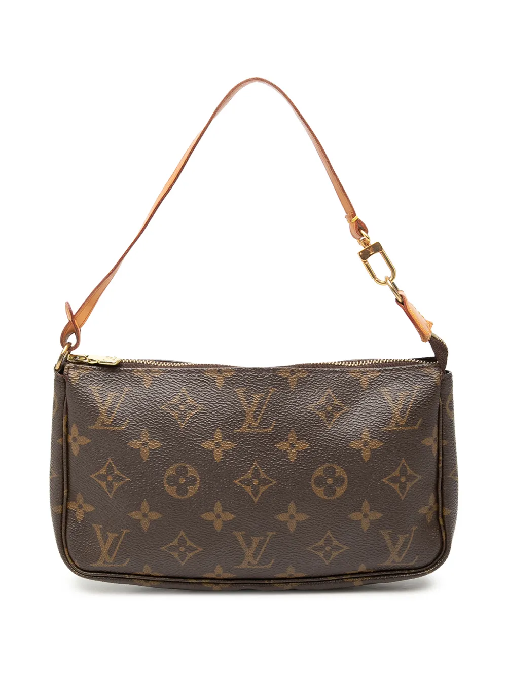 Louis Vuitton Pre-Owned 2001 Monogram Pochette Accessoires shoulder bag - Brown