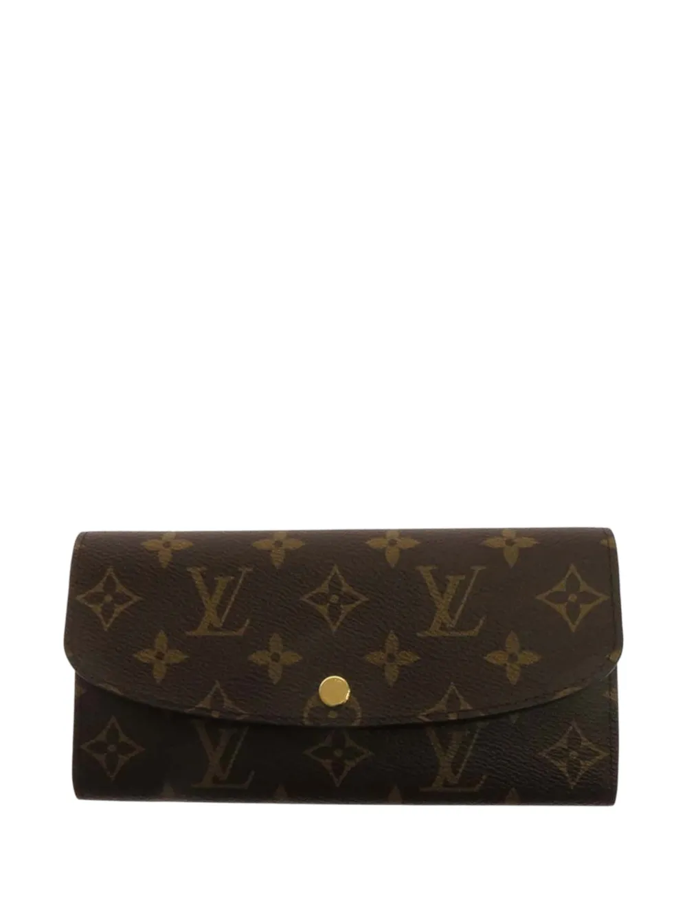 Louis Vuitton Pre-Owned 2010-2026 Monogram Emilie Wallet long wallets - Braun