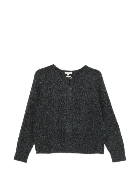 YERSE Maglione con bottoni