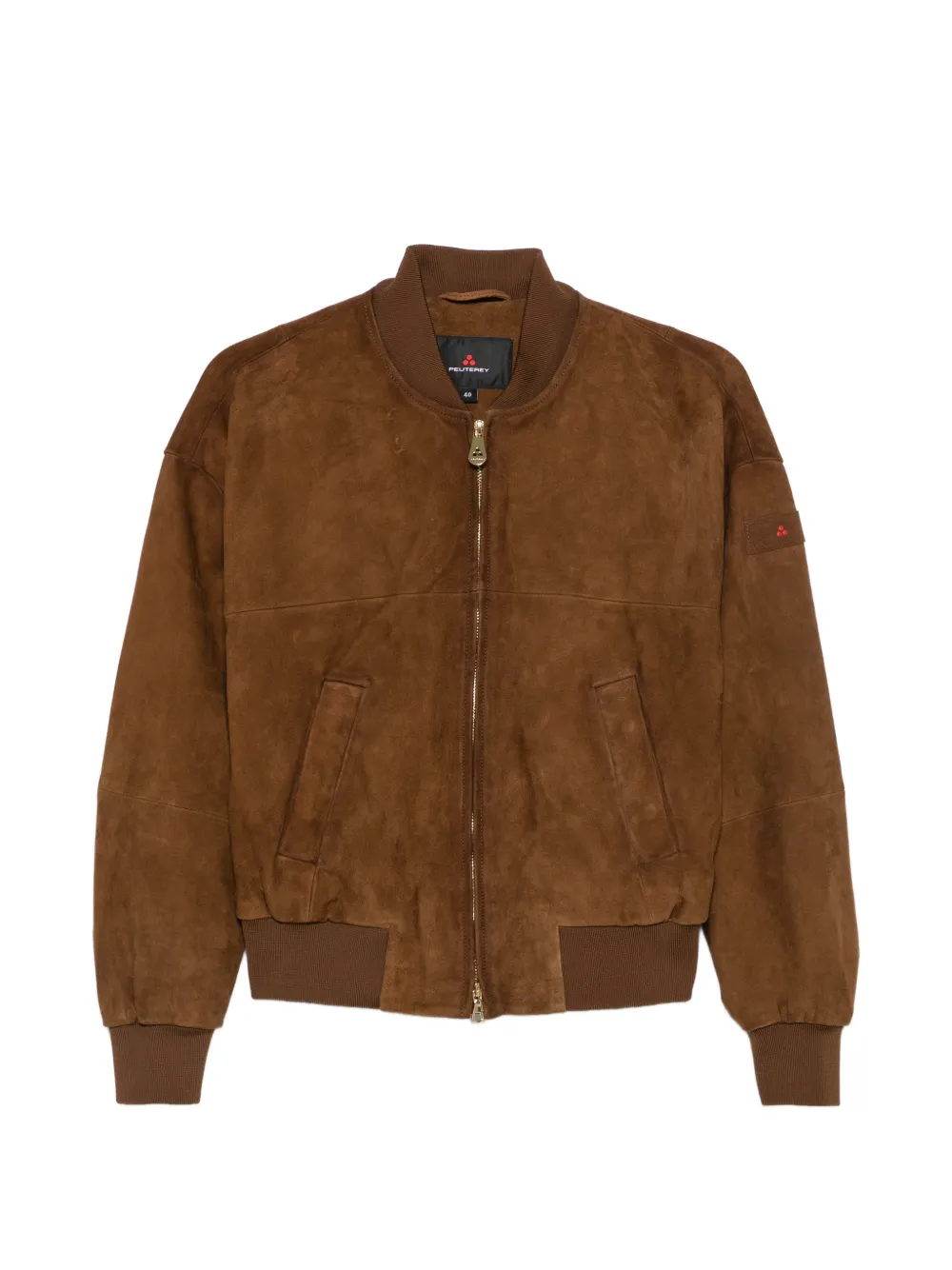 Peuterey suede bomber jacket