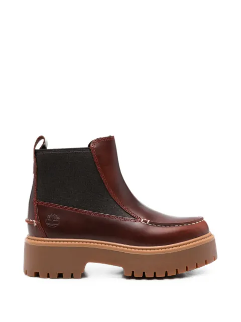 Timberland 레더 플랫폼 부츠