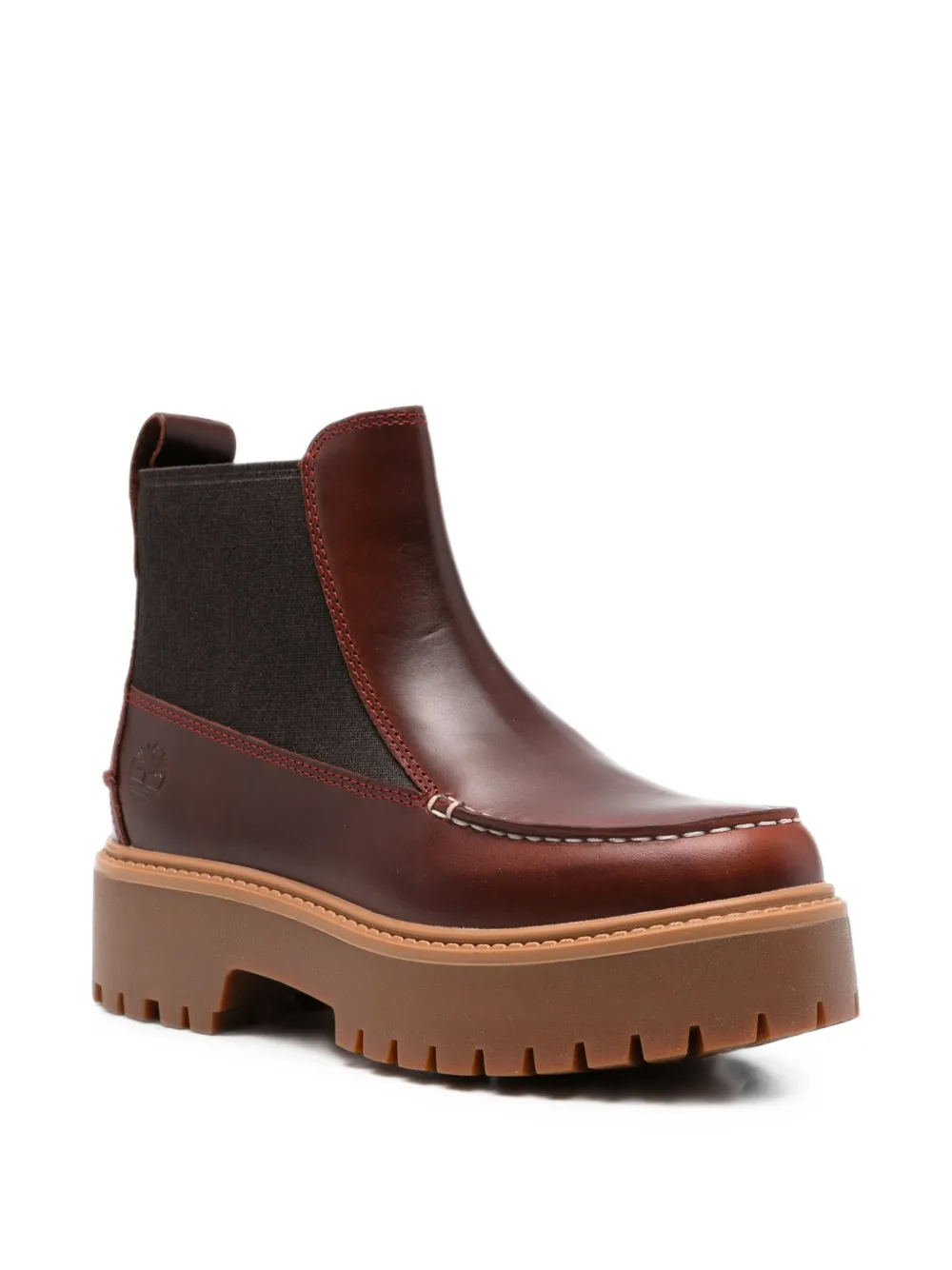 Timberland Laarzen met plateauzool Rood