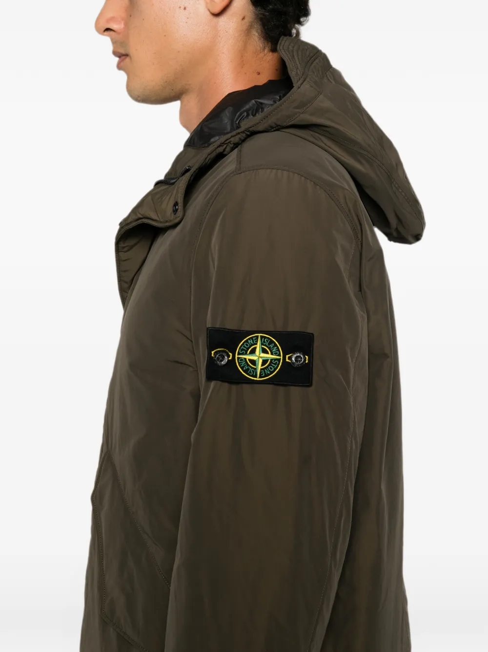 Stone Island 4100010 Twill mini-jack Groen