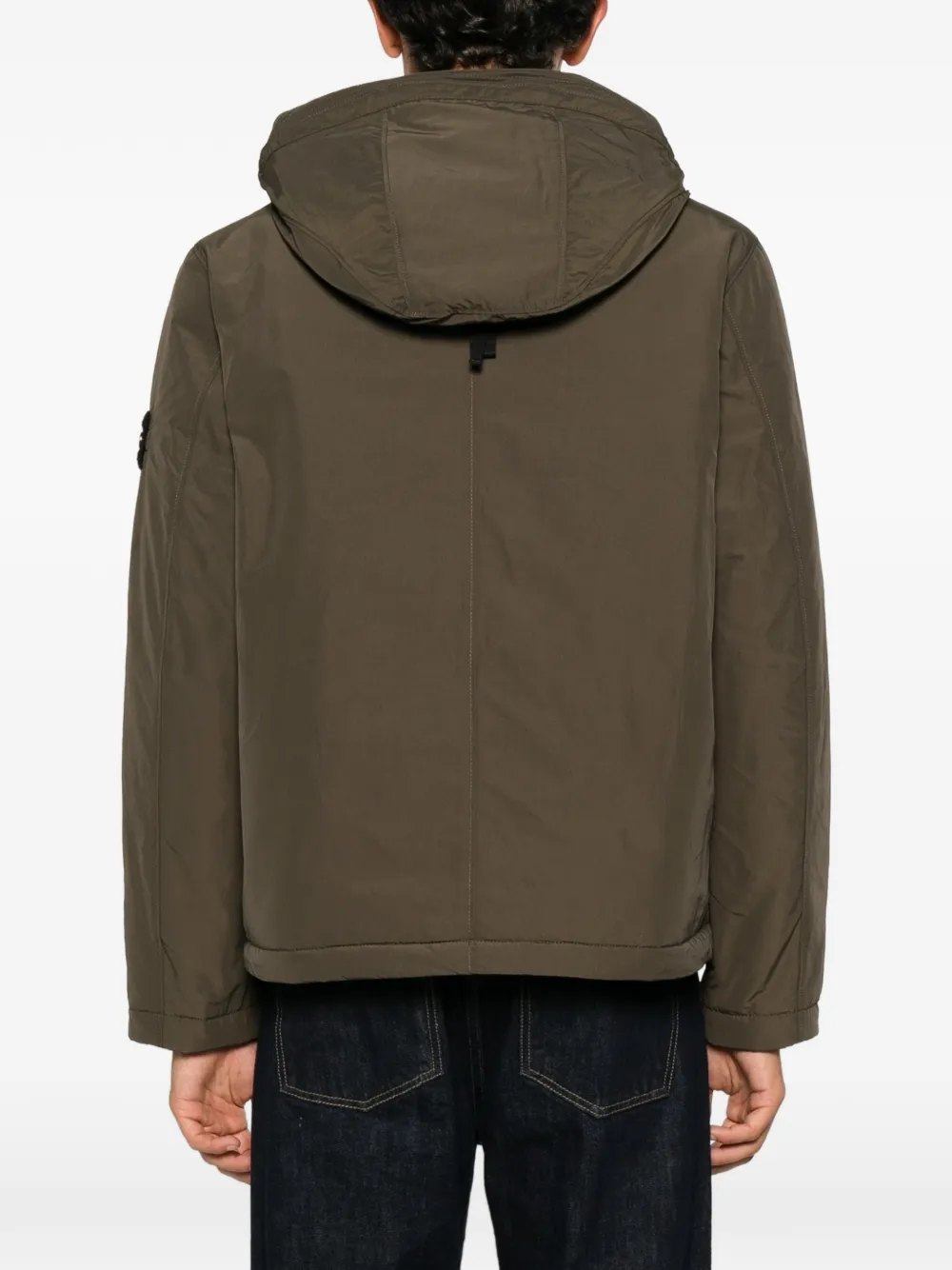 Stone Island 4100010 Twill mini-jack Groen