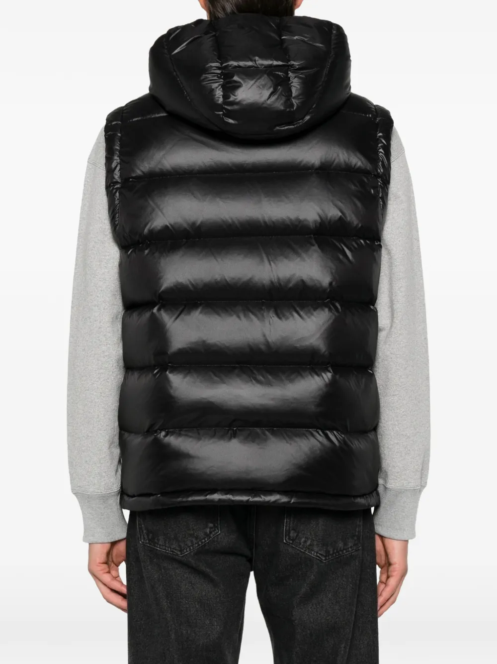Peuterey Donoma bodywarmer met capuchon Zwart