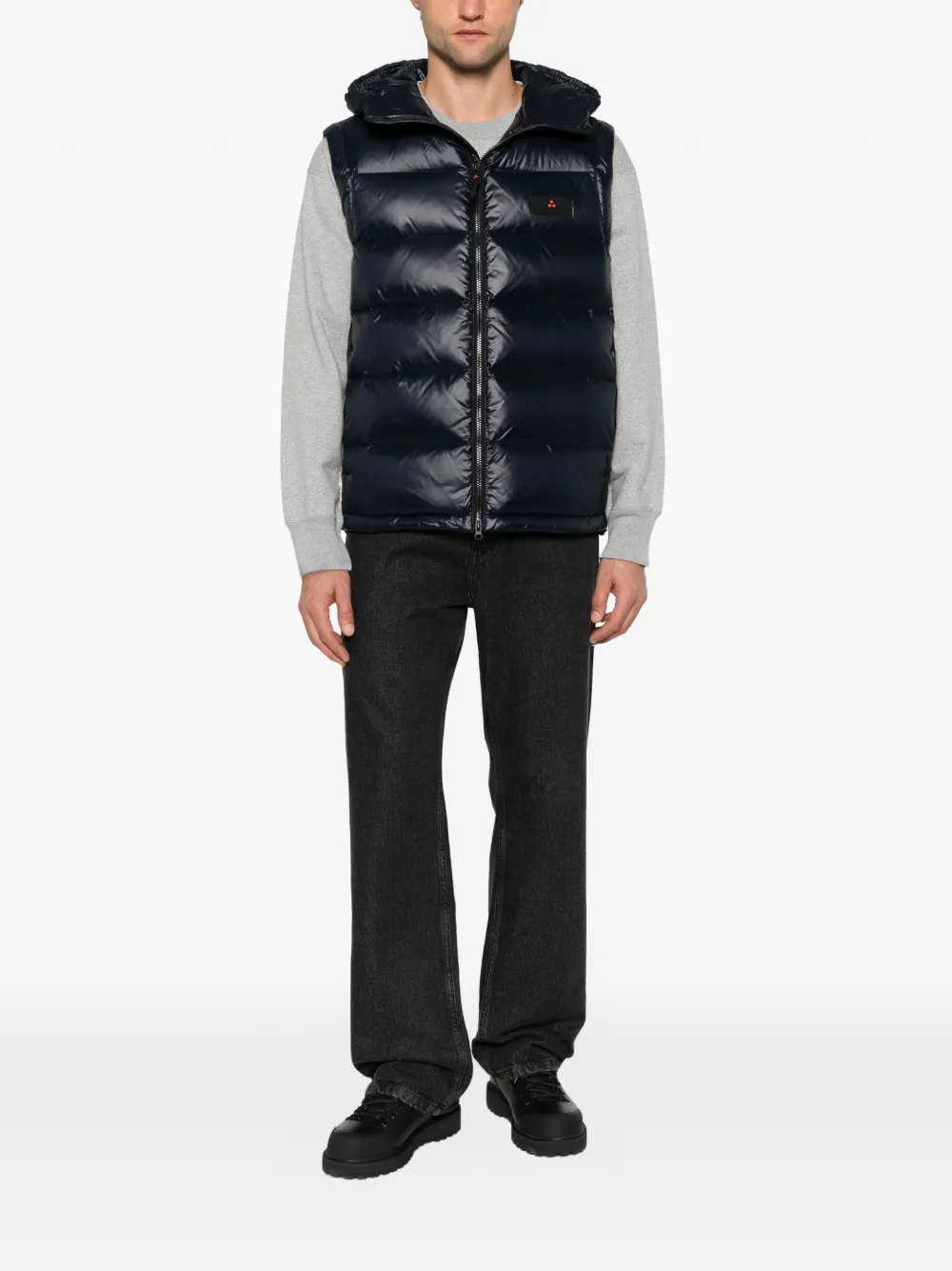 Peuterey Bodywarmer met capuchon Blauw