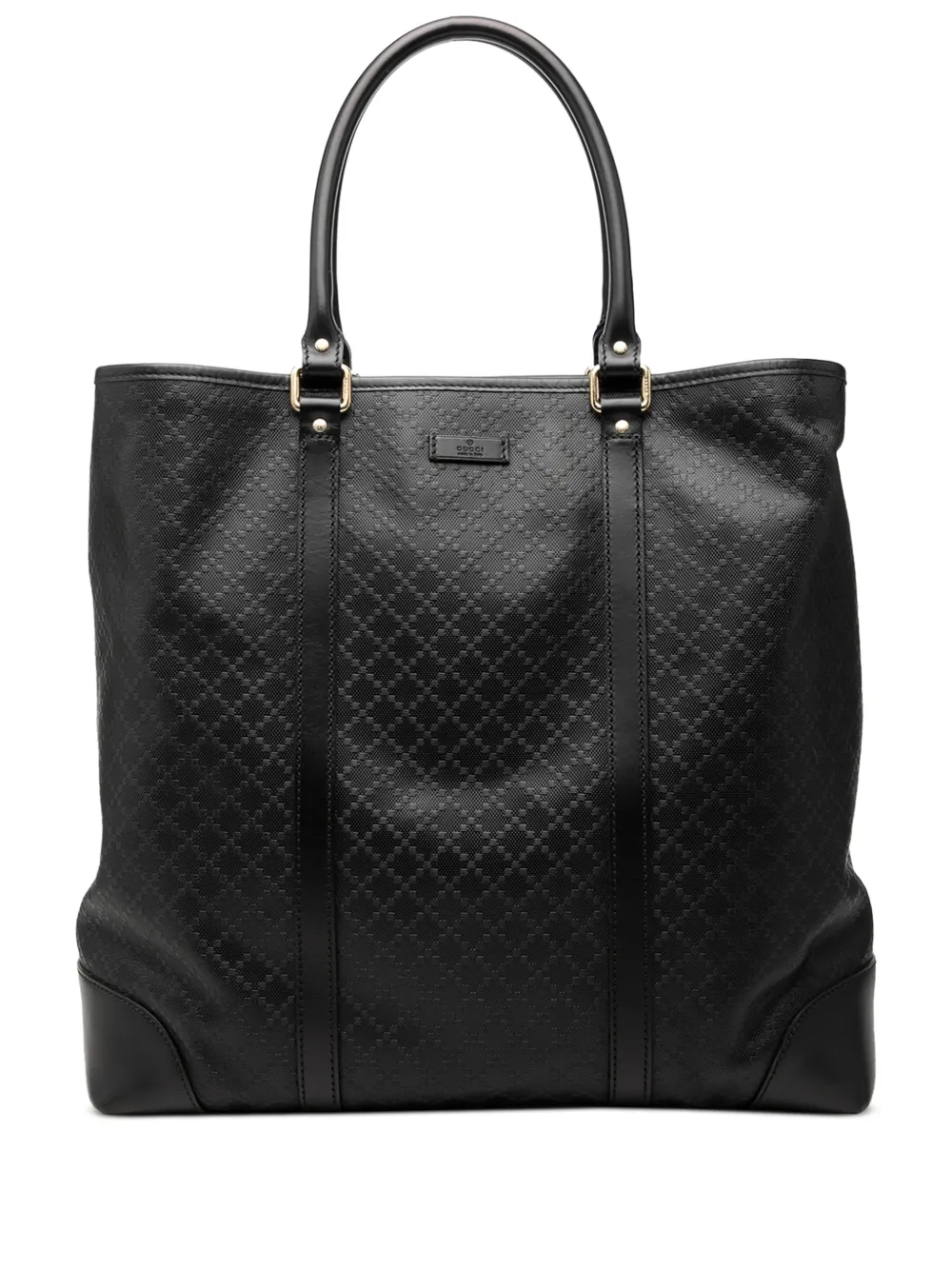 Gucci Pre-Owned 2000-2015 Diamante Calfskin Hilary Lux Joy Vertical tote bag - Nero