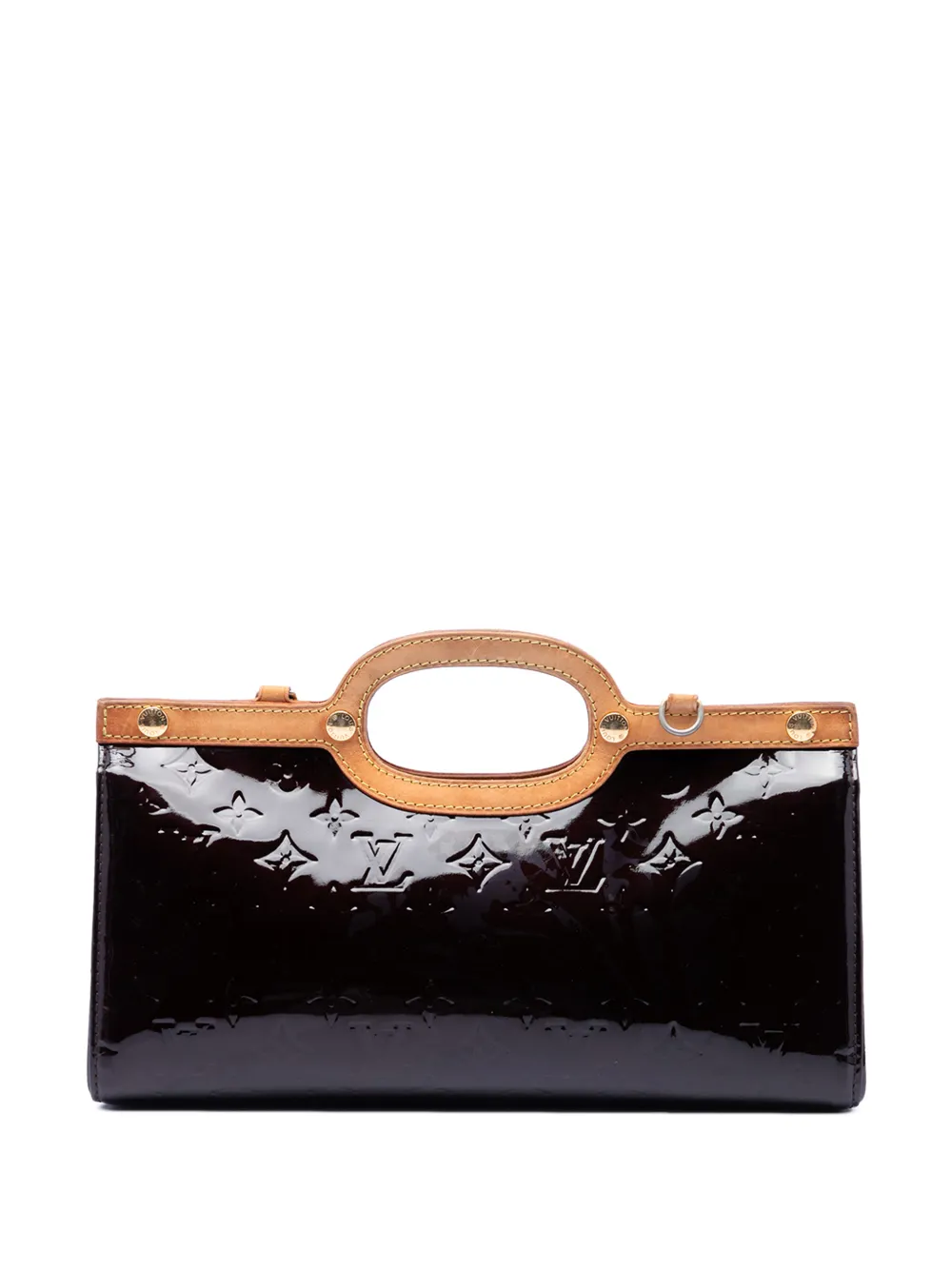 Louis Vuitton Pre-Owned 2010 Monogram Vernis Roxbury Drive satchel - Viola