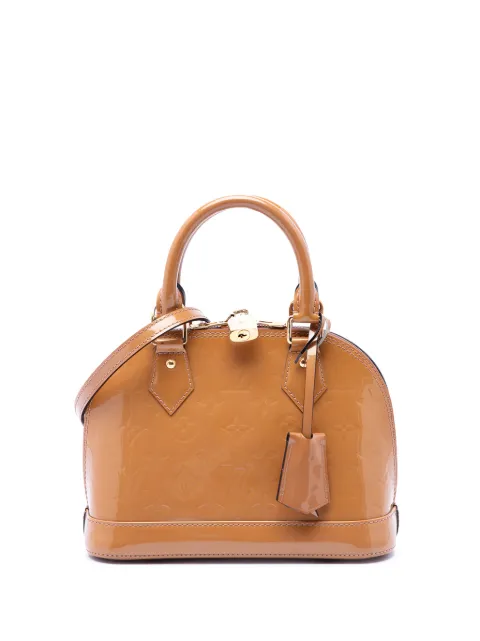 Louis Vuitton Pre-Owned 2013 Monogram Vernis Alma BB satchel