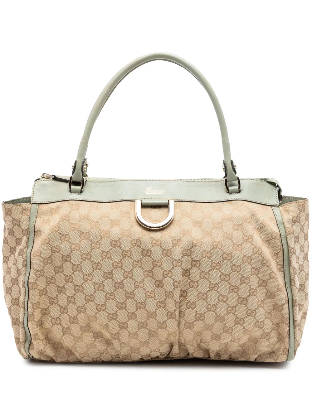 Gucci Pre-Owned 2016-2026 GG Canvas Abbey D Ring tote bag - Neutrals
