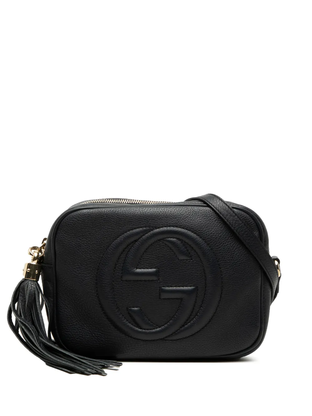 Gucci Pre-Owned 2000-2015 Calfskin Soho Disco crossbody bag - Nero