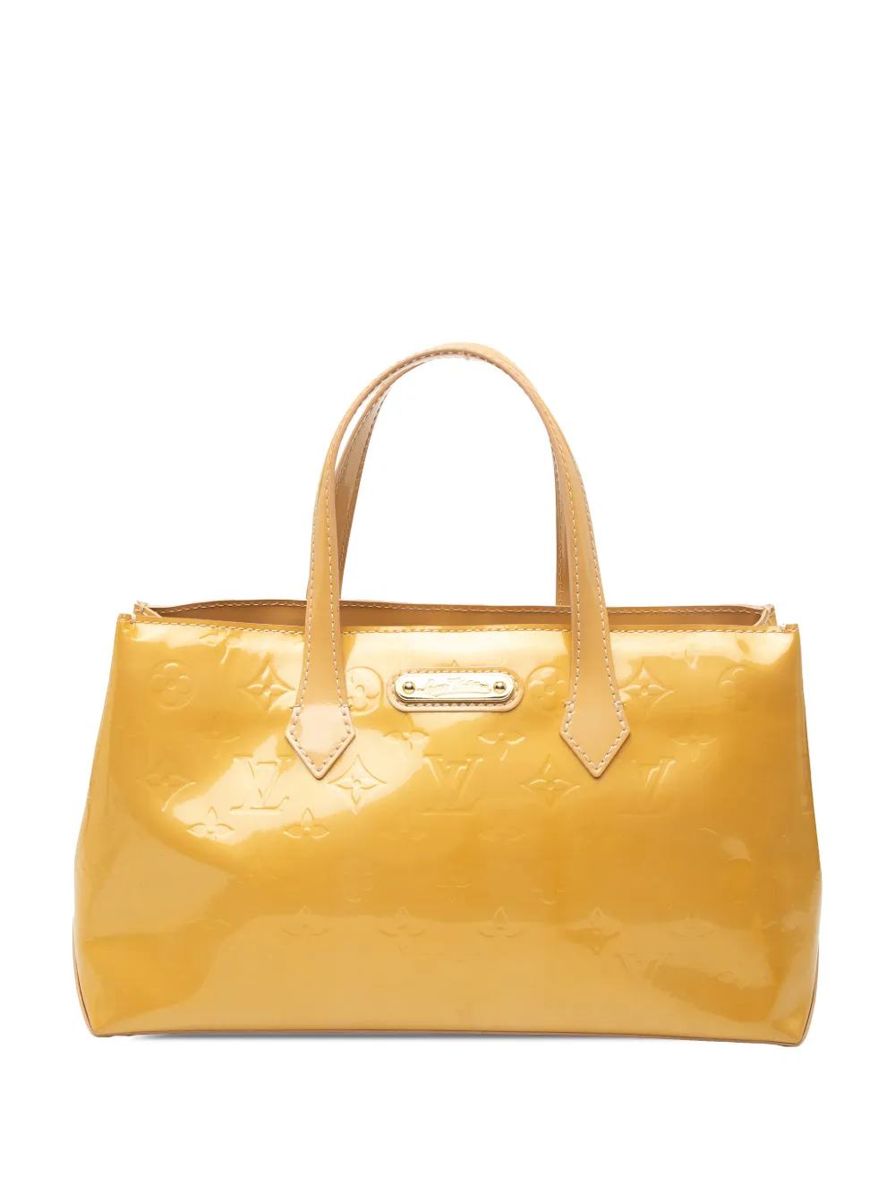 Louis Vuitton Pre-Owned 2000-2026 Monogram Vernis Wilshire PM handbag - Gelb
