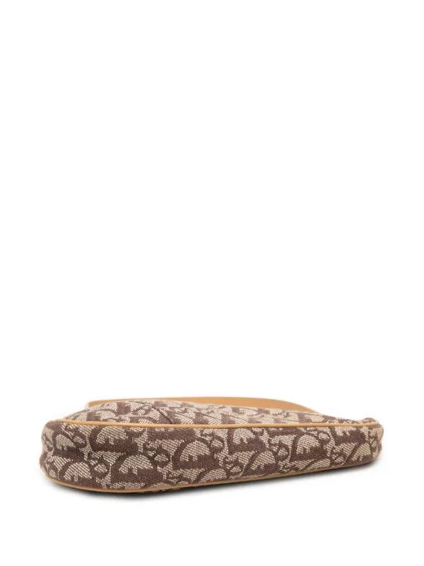 Christian Dior Pre-Owned 2001 Mini Diorissimo Canvas Saddle
