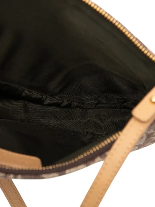 Christian Dior Pre-Owned 2001 Mini Diorissimo Canvas Saddle