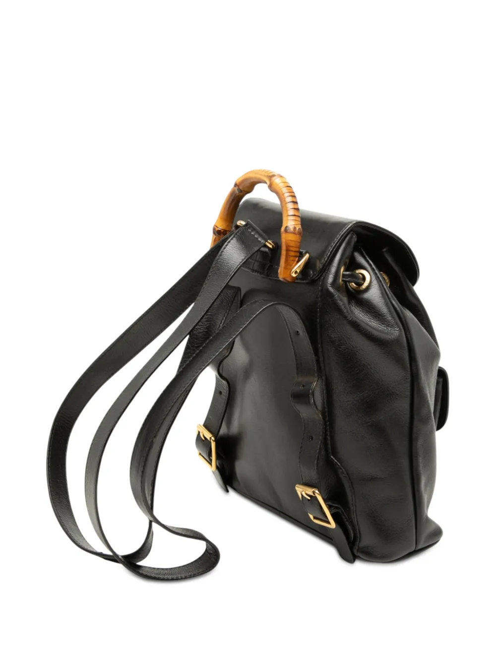 Gucci Pre-Owned 20th Century カーフスキン バンブー ドロー