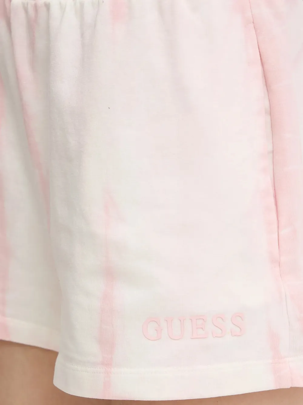 GUESS USA Shorts met logoprint Beige