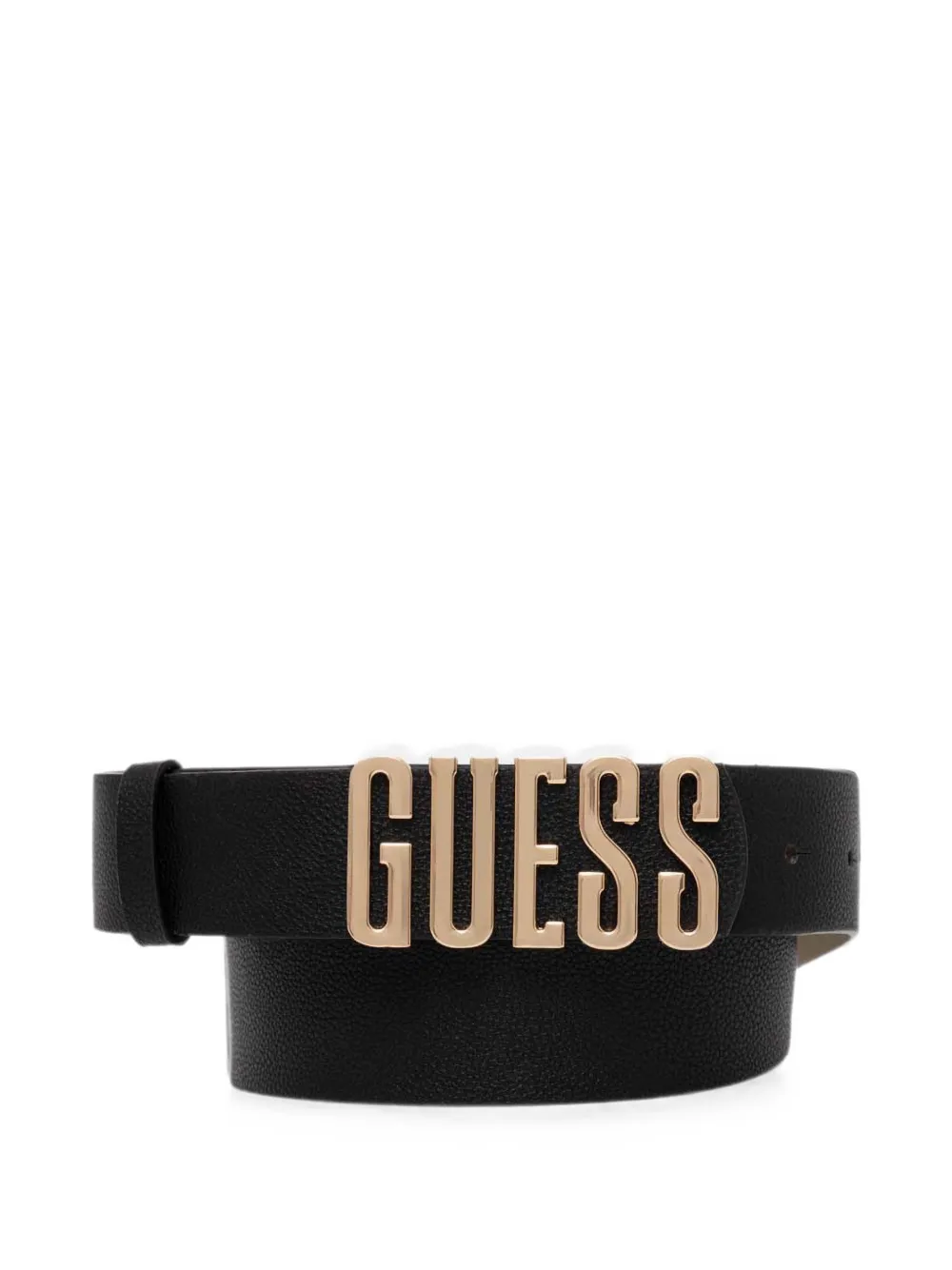 GUESS USA Cintura con applicazione logo - Nero