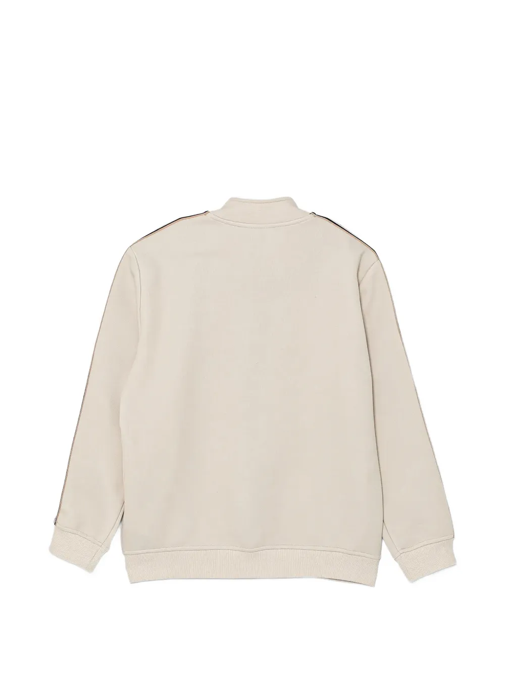 guess kids logo-print zip-up sweatshirt Beige