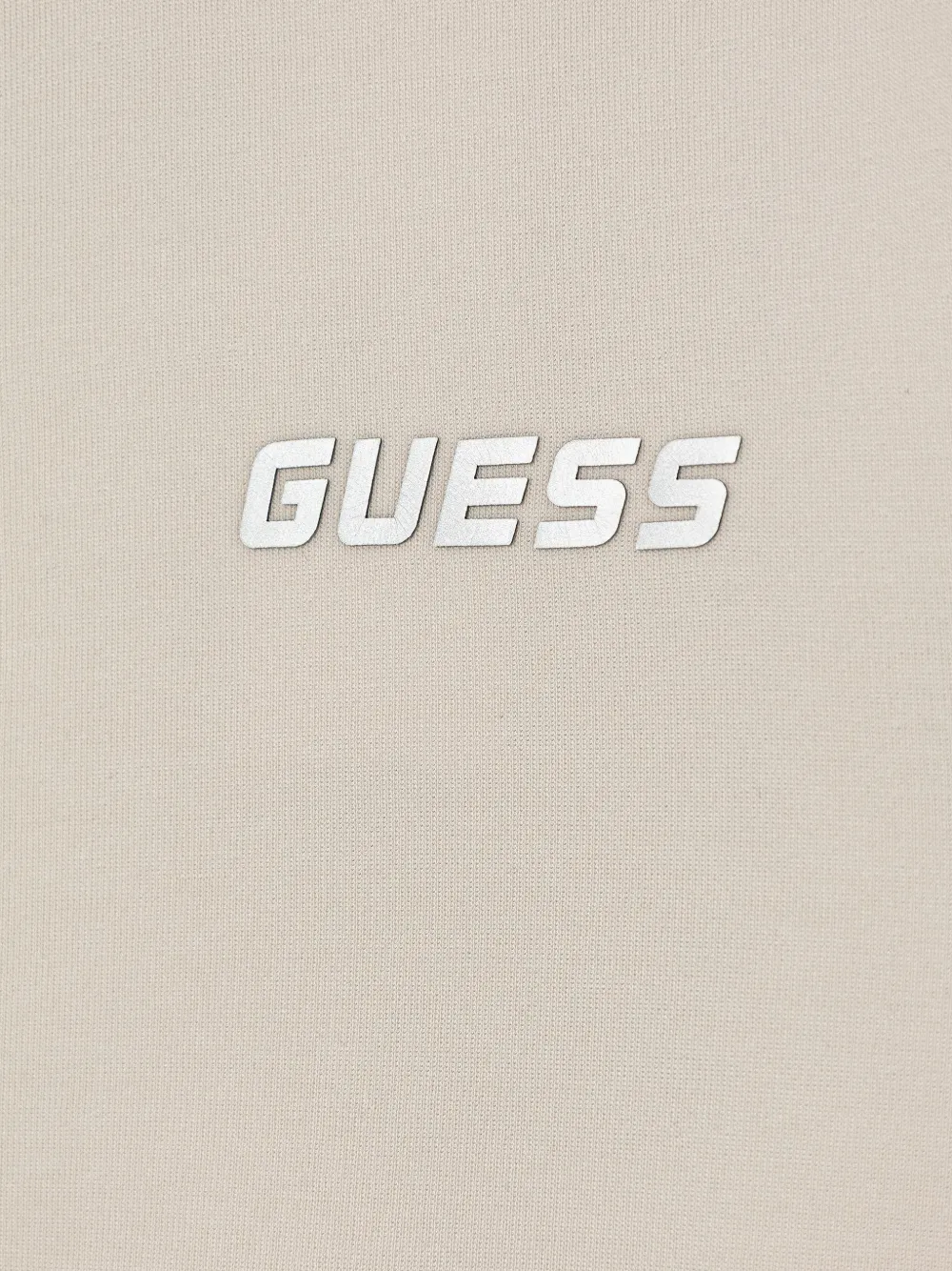 guess kids logo-print zip-up sweatshirt Beige