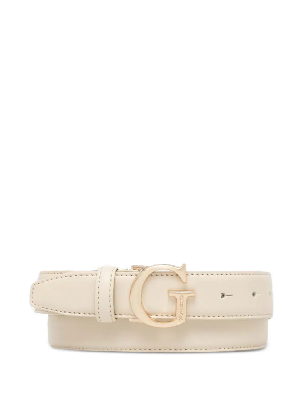 GUESS USA Cintura con fibbia G - Toni neutri