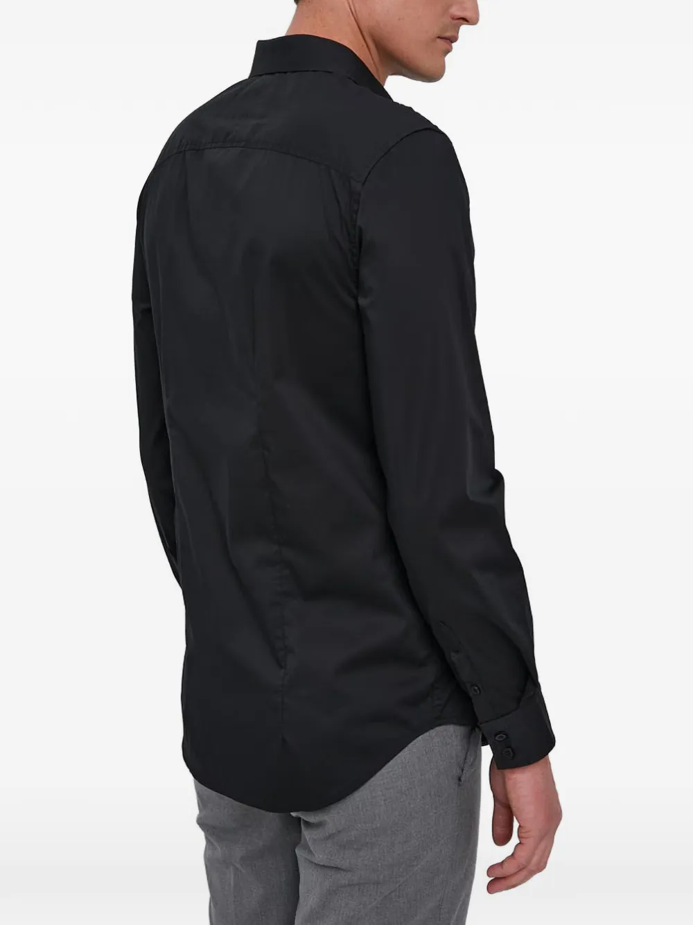 GUESS USA Getailleerd overhemd Zwart