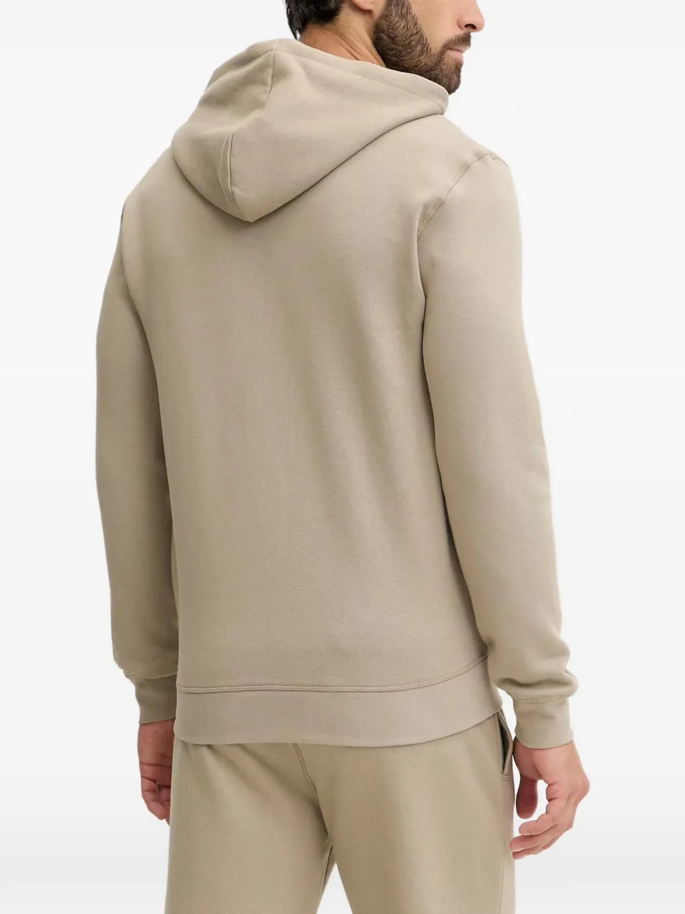 GUESS USA Hoodie met logopatch Beige