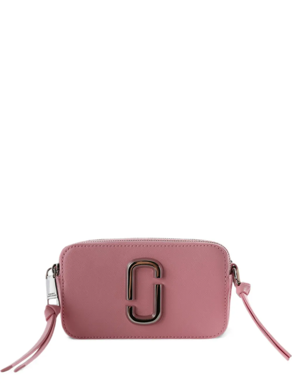 Marc Jacobs The Snapshot logo-plaque cross body bag - Rosa