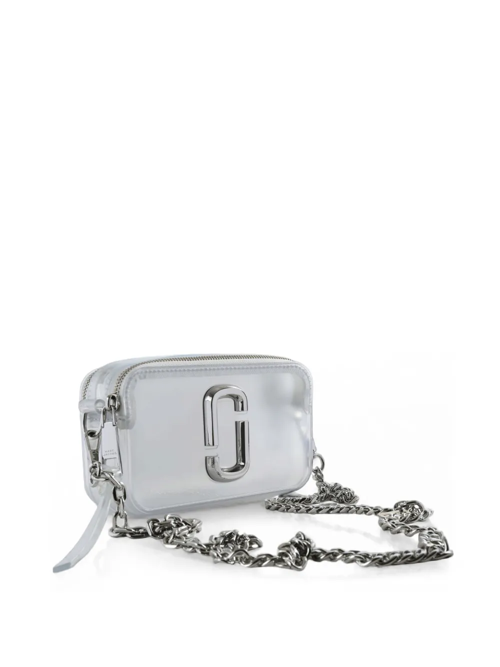 Marc Jacobs The Snapshot crossbodytas met schakelketting Wit