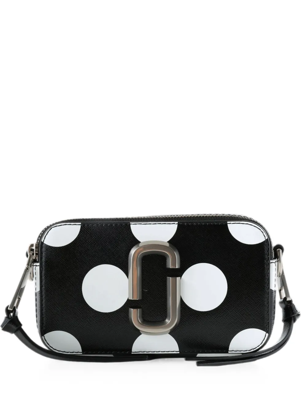 Marc Jacobs The Snapshot polka-dot cross body bag - Nero