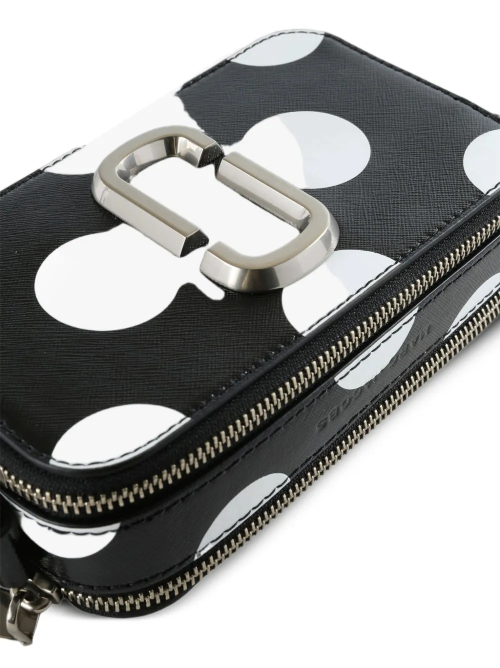 Marc Jacobs The Snapshot crossbodytas met stippen Zwart