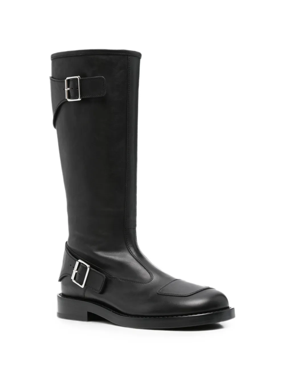 Ann Demeulemeester buckle-detail boots Zwart