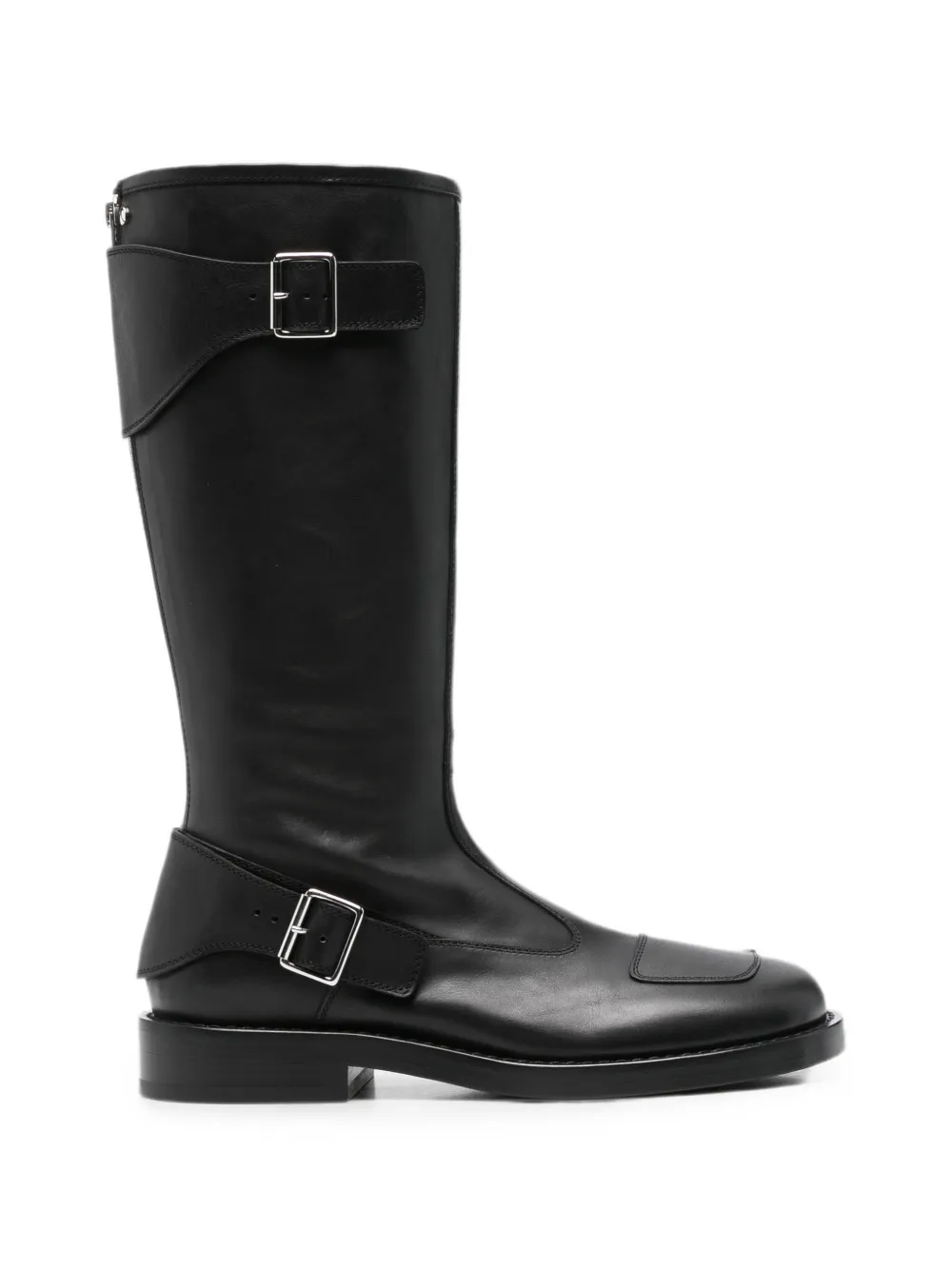 Ann Demeulemeester buckle-detail boots Zwart