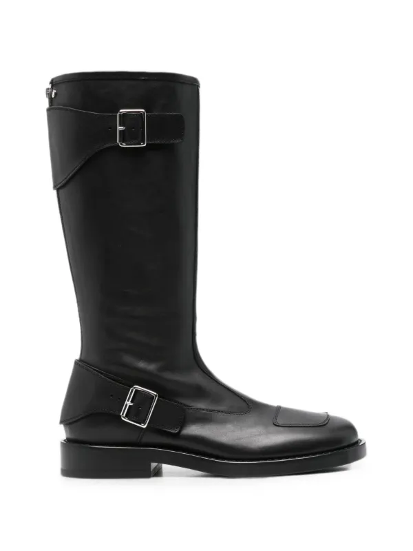 Ann Demeulemeester Buckle-detail Boots in Black