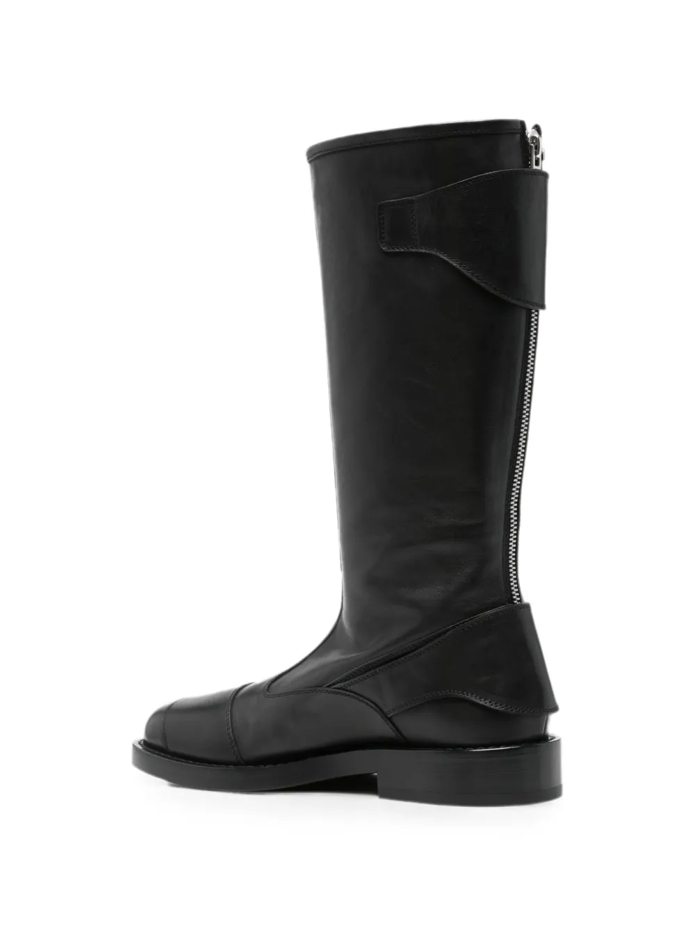 Ann Demeulemeester buckle-detail boots Zwart