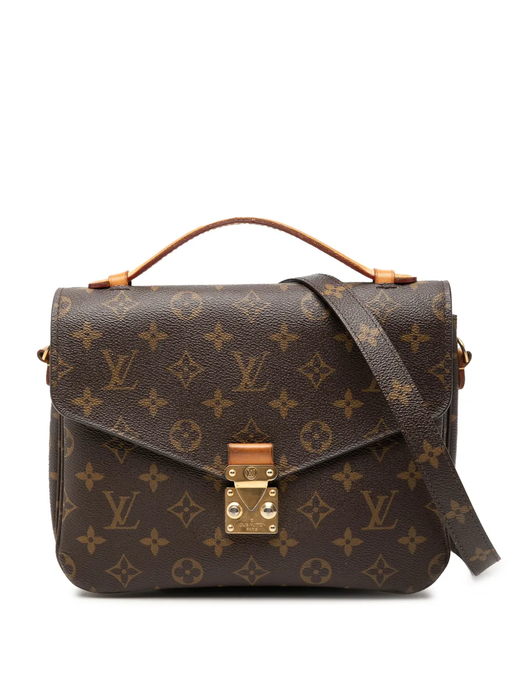 Louis Vuitton Pre-Owned 2017 Monogram Pochette Metis satchel - Marrone