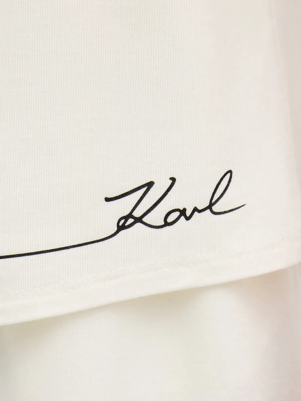 Karl Lagerfeld Pyjama met logoprint Beige