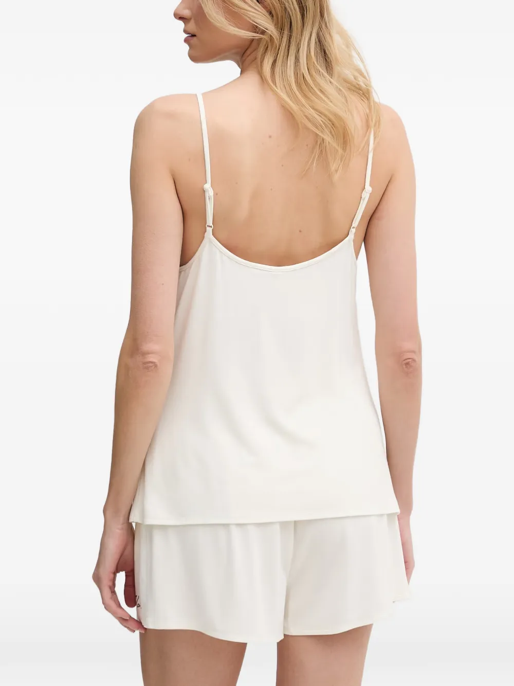 Karl Lagerfeld Pyjama met logoprint Beige