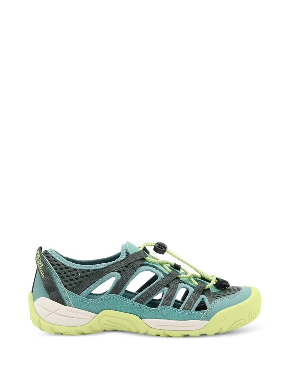 JACK WOLFSKIN Levente drawstring-fastening sandals - Verde