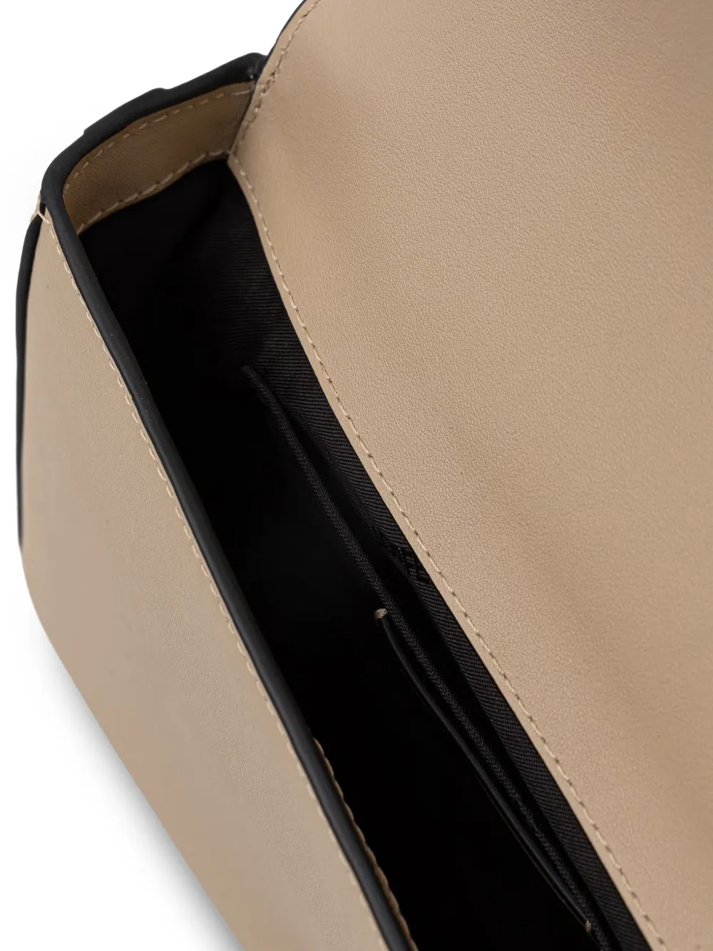 Karl Lagerfeld K Signature crossbodytas met logoplakkaat Beige