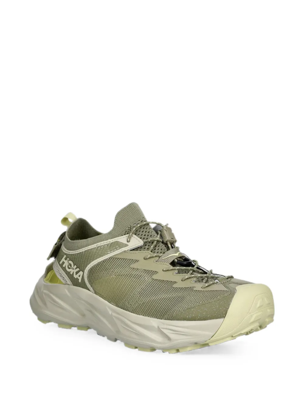 HOKA Hopara 2 sandalen met uitgesneden details Groen