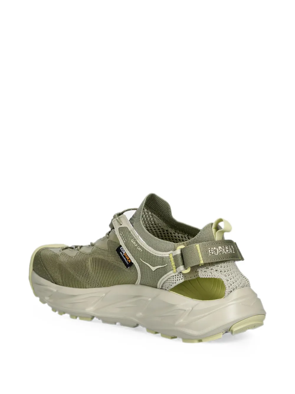 HOKA Hopara 2 sandalen met uitgesneden details Groen
