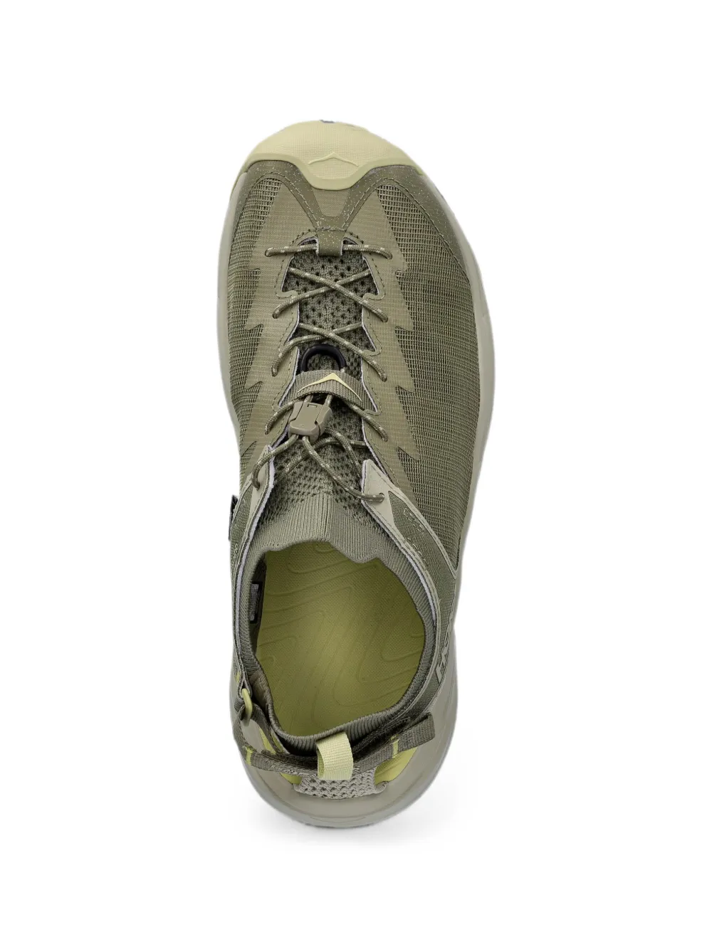HOKA Hopara 2 sandalen met uitgesneden details Groen