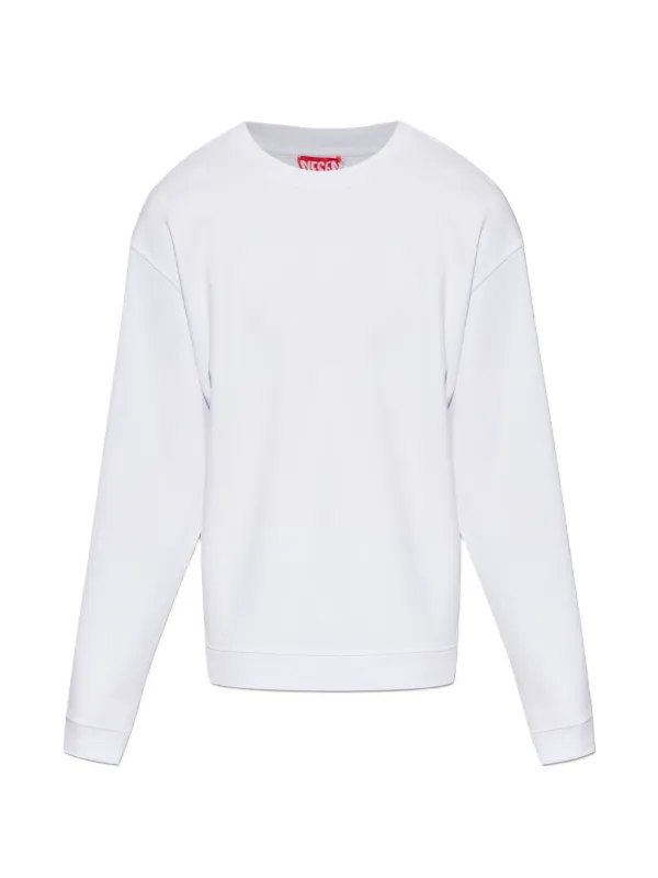 Diesel クルーネック スウェットシャツ | ホワイト | FARFETCH JP