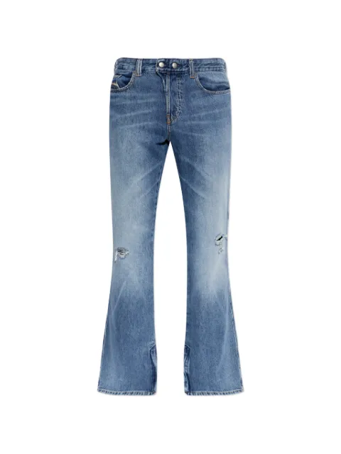 Diesel distressed flared jeans